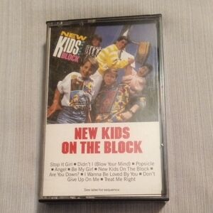 New Kids On The Block Self Titled First Album Cassette Tape